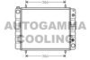 AUTOGAMMA 102290 Radiator, engine cooling